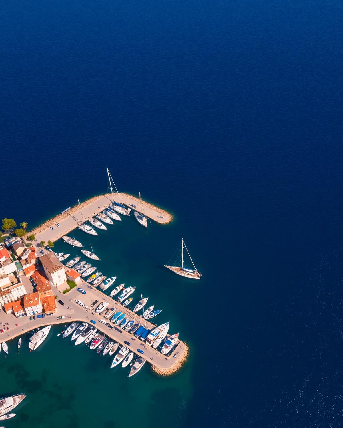 Vue de Saint-Tropez